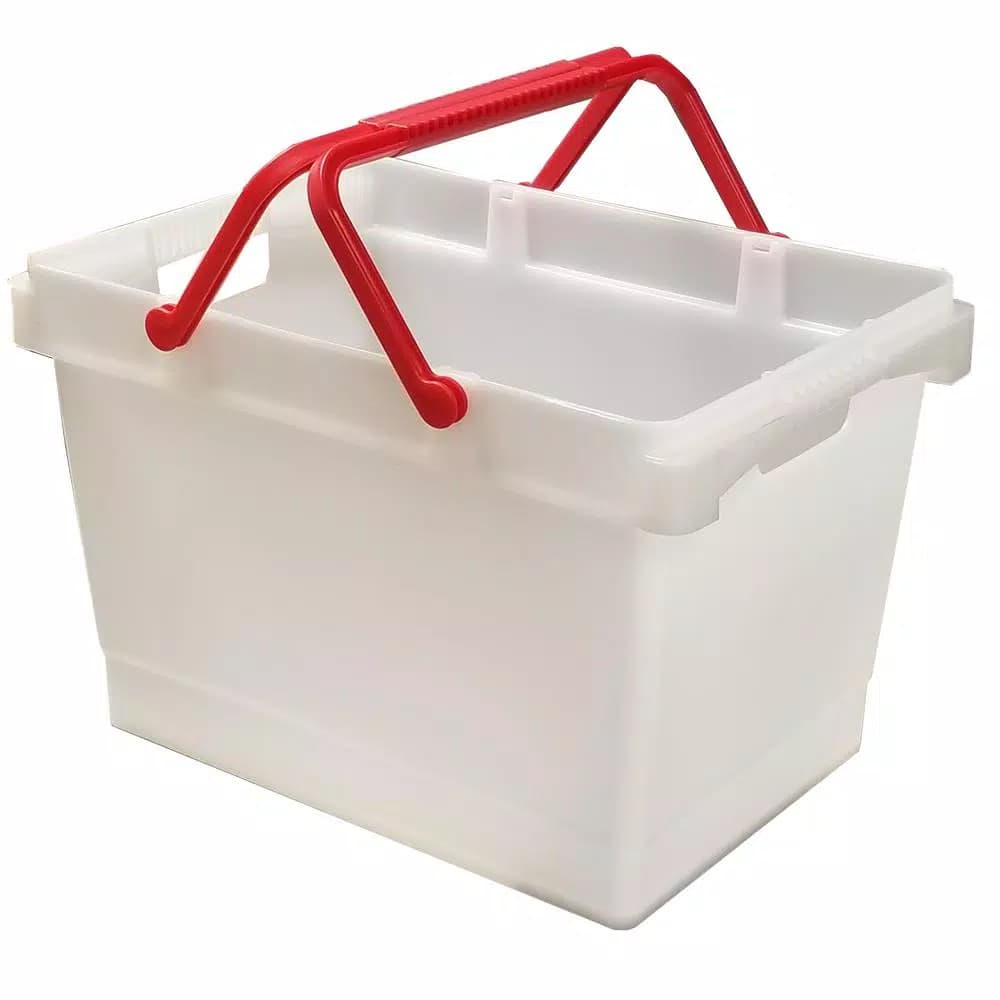 Enviro World 9.25 Gal. Heavy Duty Plastic Bottle Bin & Storage Container (2-Pack)