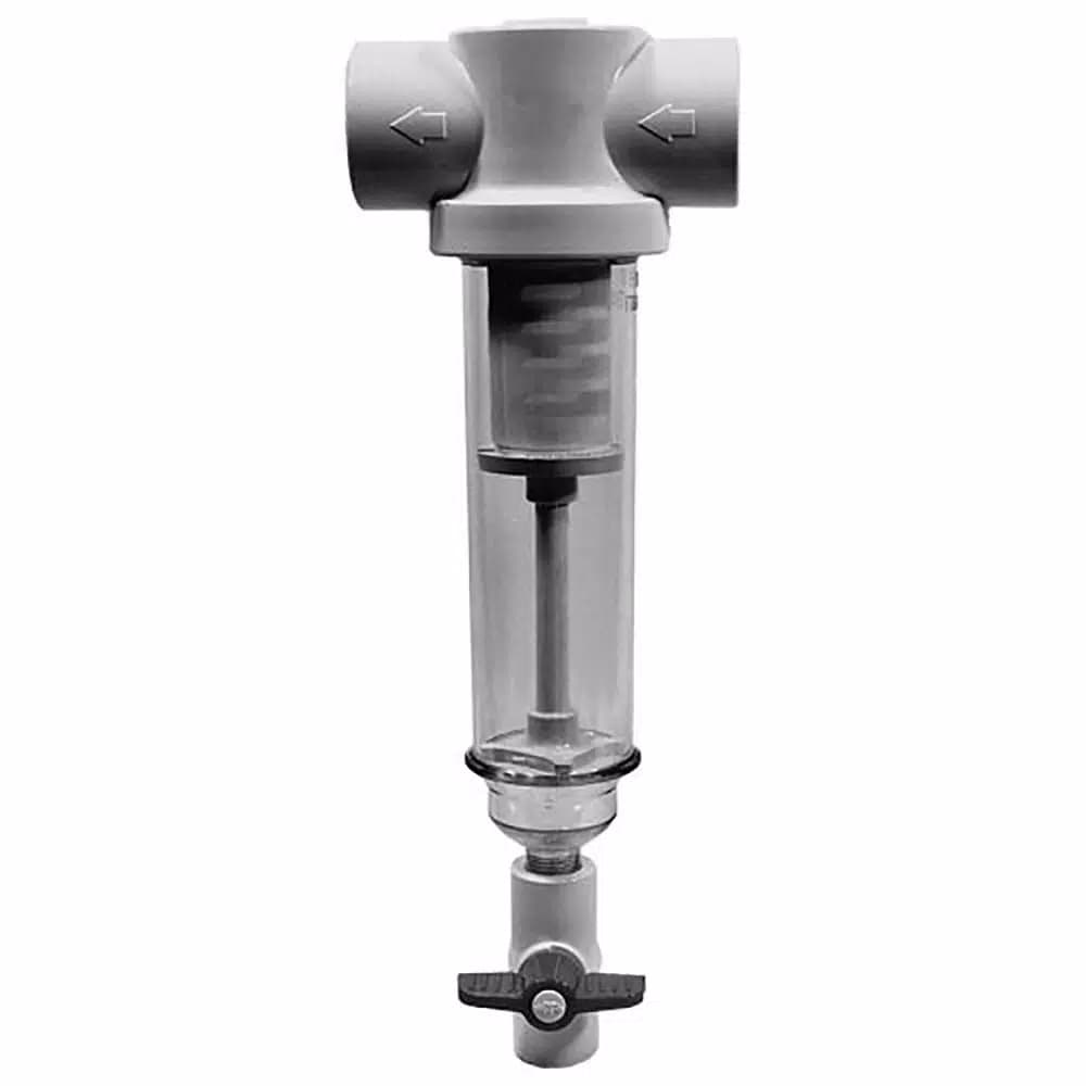 Rusco 1-1000-F Spin-Down Water Filter System, 1 in., 1000 Mesh, 15 Micron