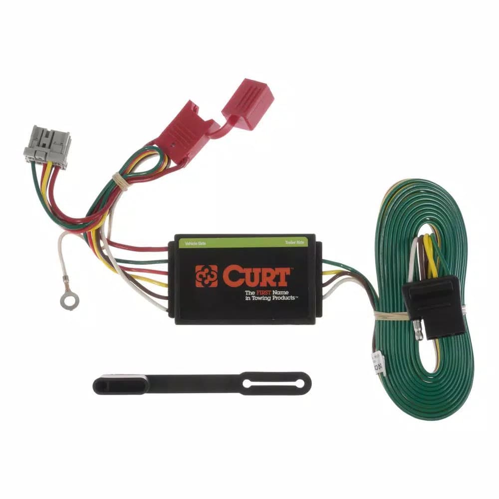 CURT Custom Vehicle-Trailer Wiring Harness, 4-Way Flat for Honda Odyssey (OEM Tow Package Required)