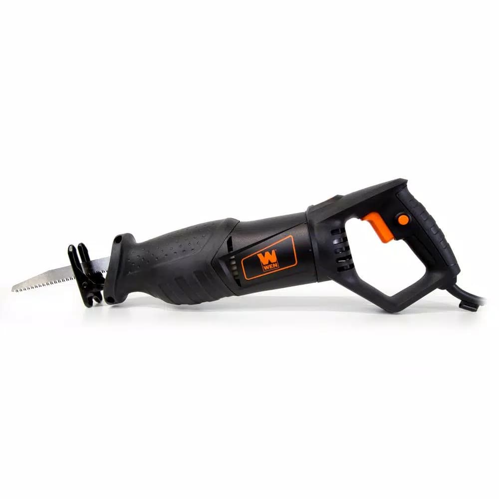 WEN 10 Amp Corded Variable Speed Reciprocating Saw with 8-Position Pivoting Head