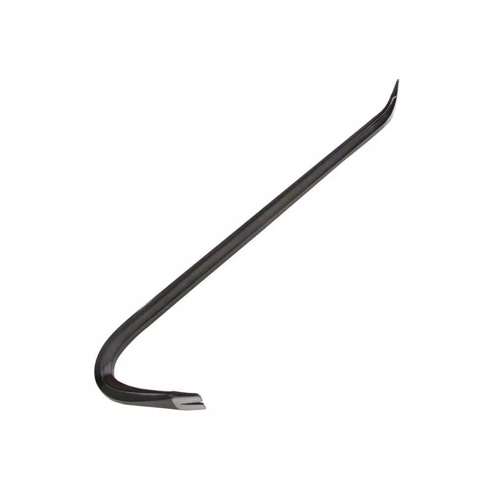 TEKTON 18 in. Wrecking Bar Pry Bar with Chisel Ends and V Nail Slot