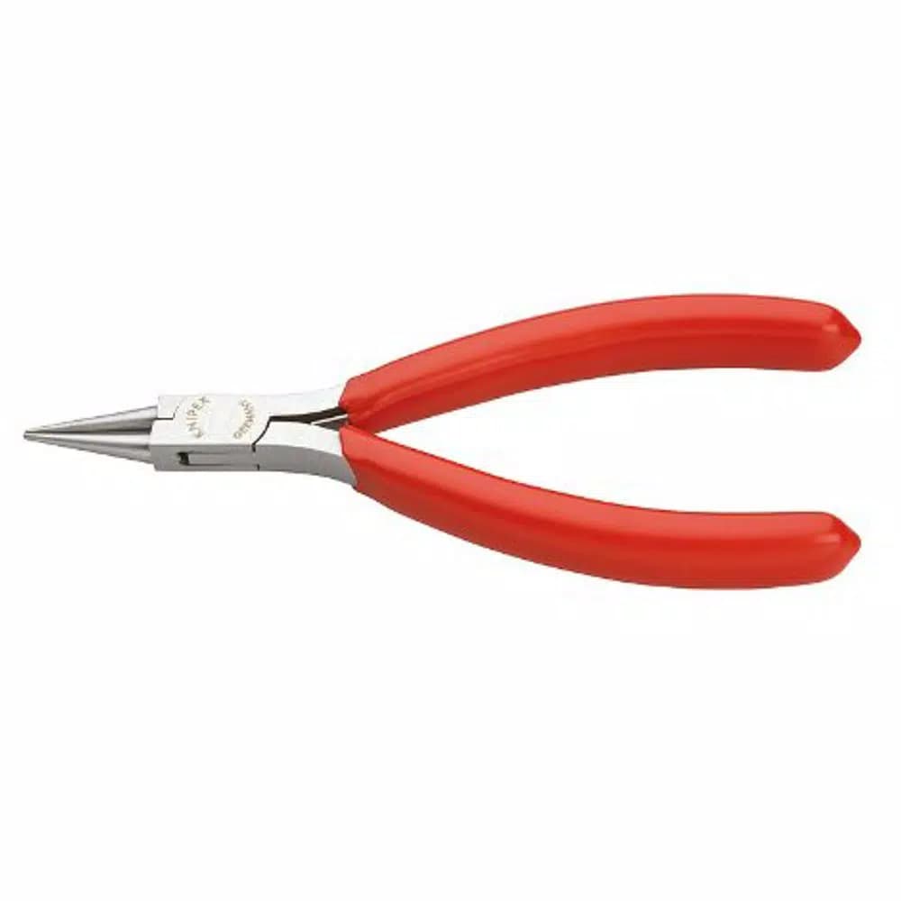 KNIPEX 4-1/2 in. Round Tip Electronics Pliers for Precision Assembly