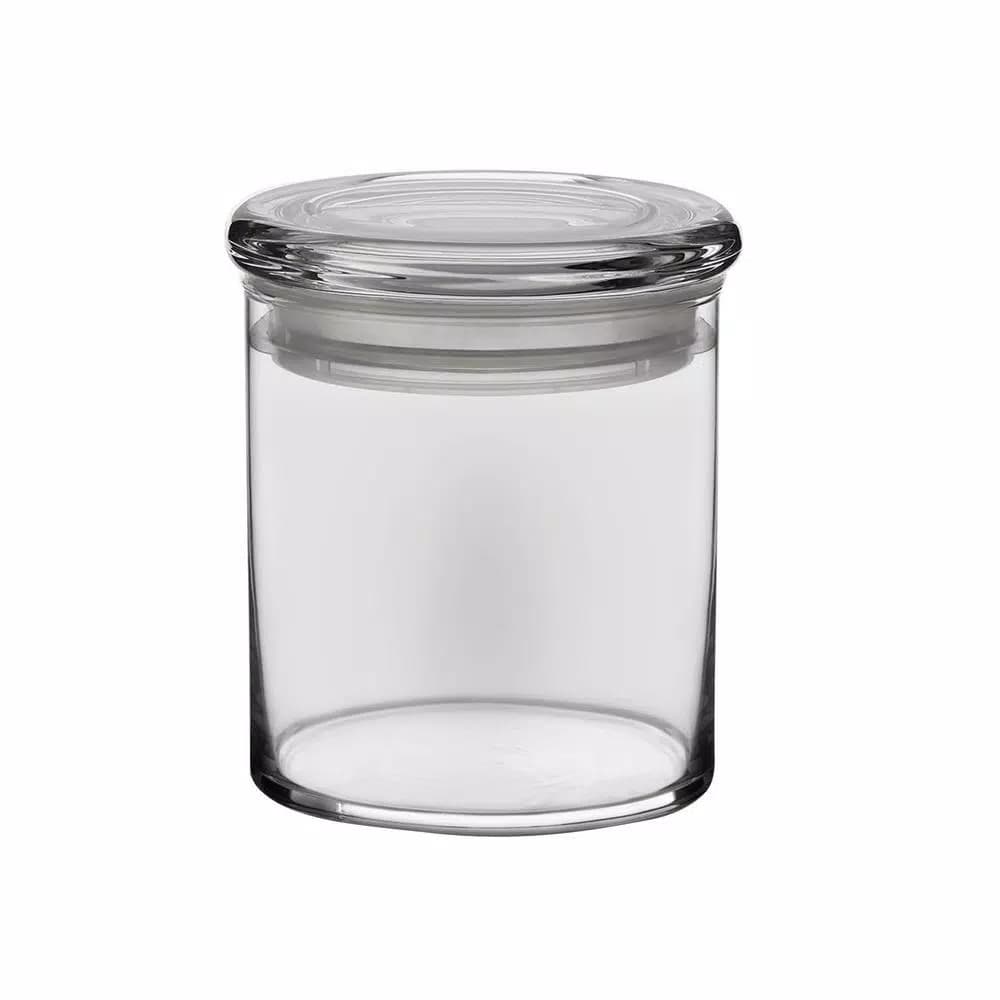 Libbey 6-Piece Glass Cylinder Jar Set with Lids