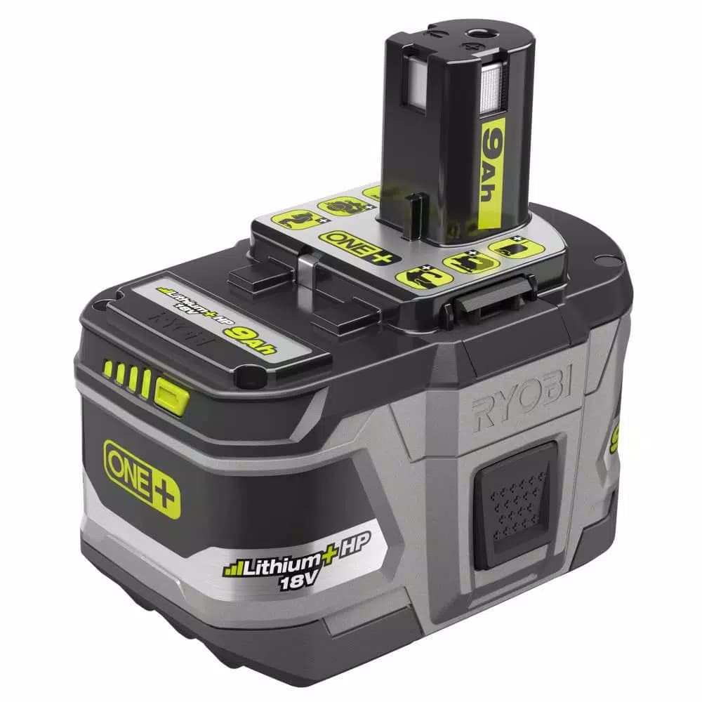 RYOBI 18V ONE+ LITHIUM+ HP High Capacity 9.0 Ah Lithium-Ion Battery