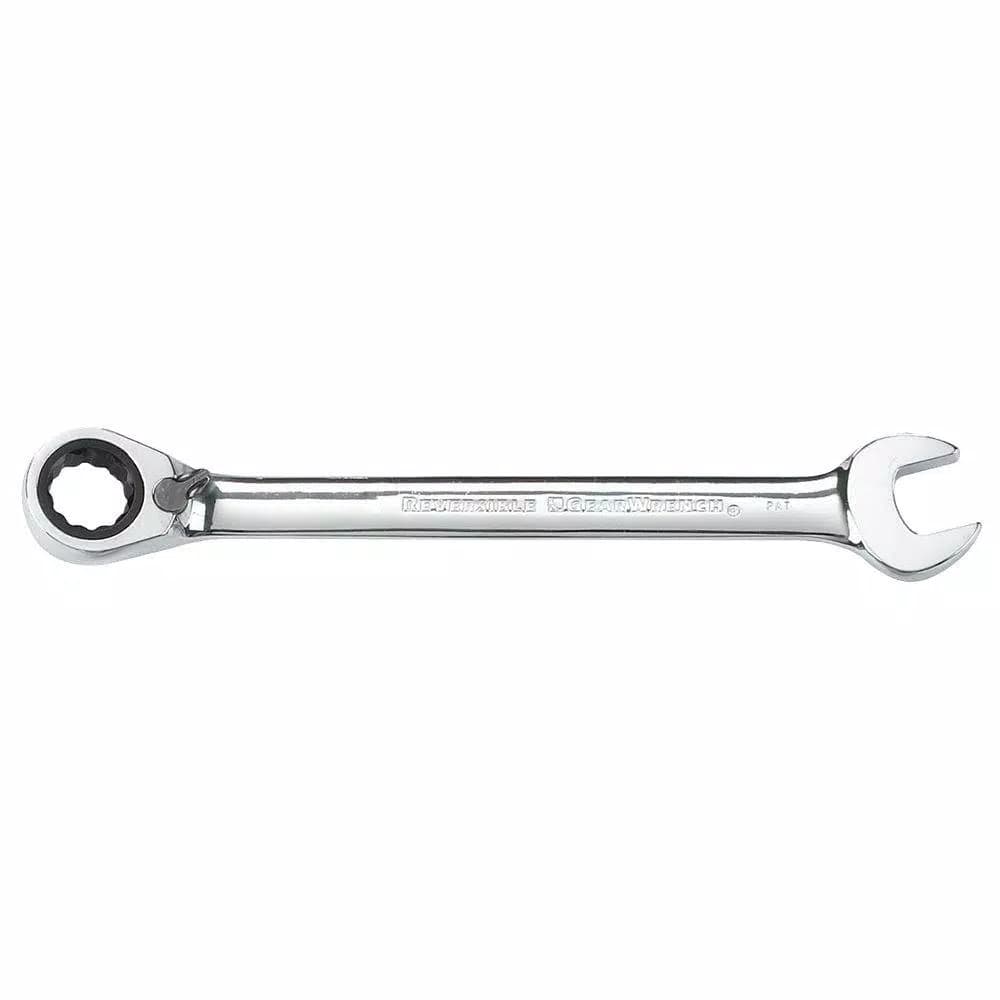 GEARWRENCH 15/16 in. Reversible Ratcheting Combination Wrench, 12-Point Steel