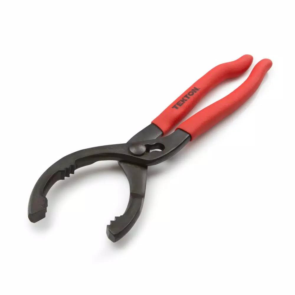 TEKTON 12 in. Oil Filter Pliers with Three-Position Slip Joint
