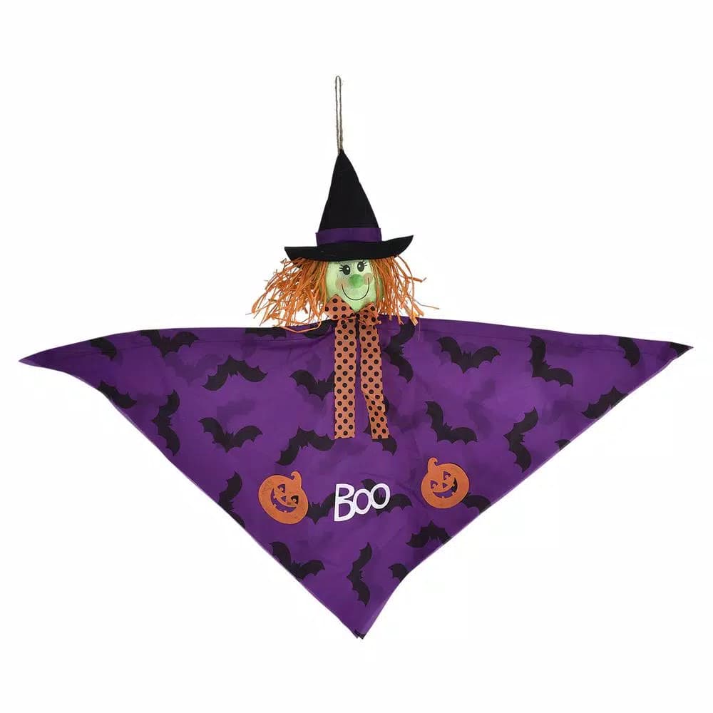 Amscan 24 in. Small Witch Hanging Halloween Decorations, 4-Pack