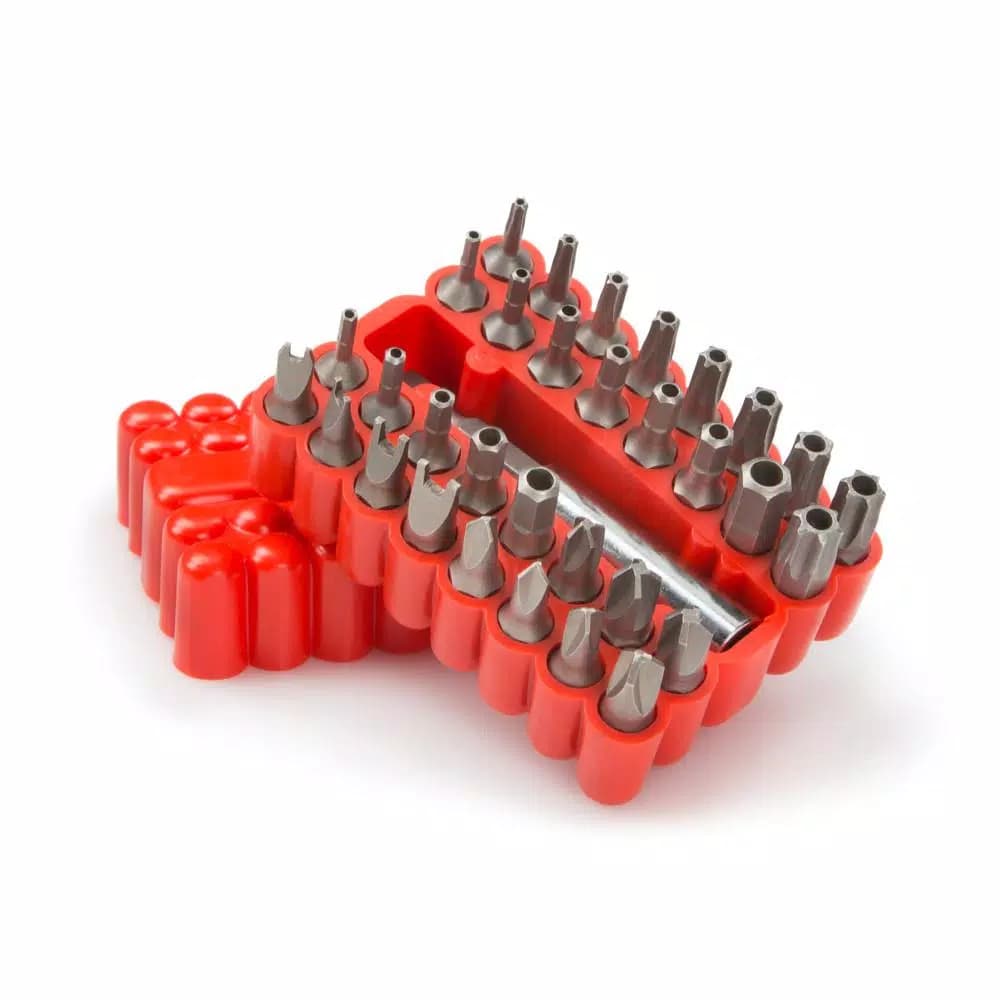TEKTON 33-Piece Security Bit Set with Magnetic Extension and Organizer