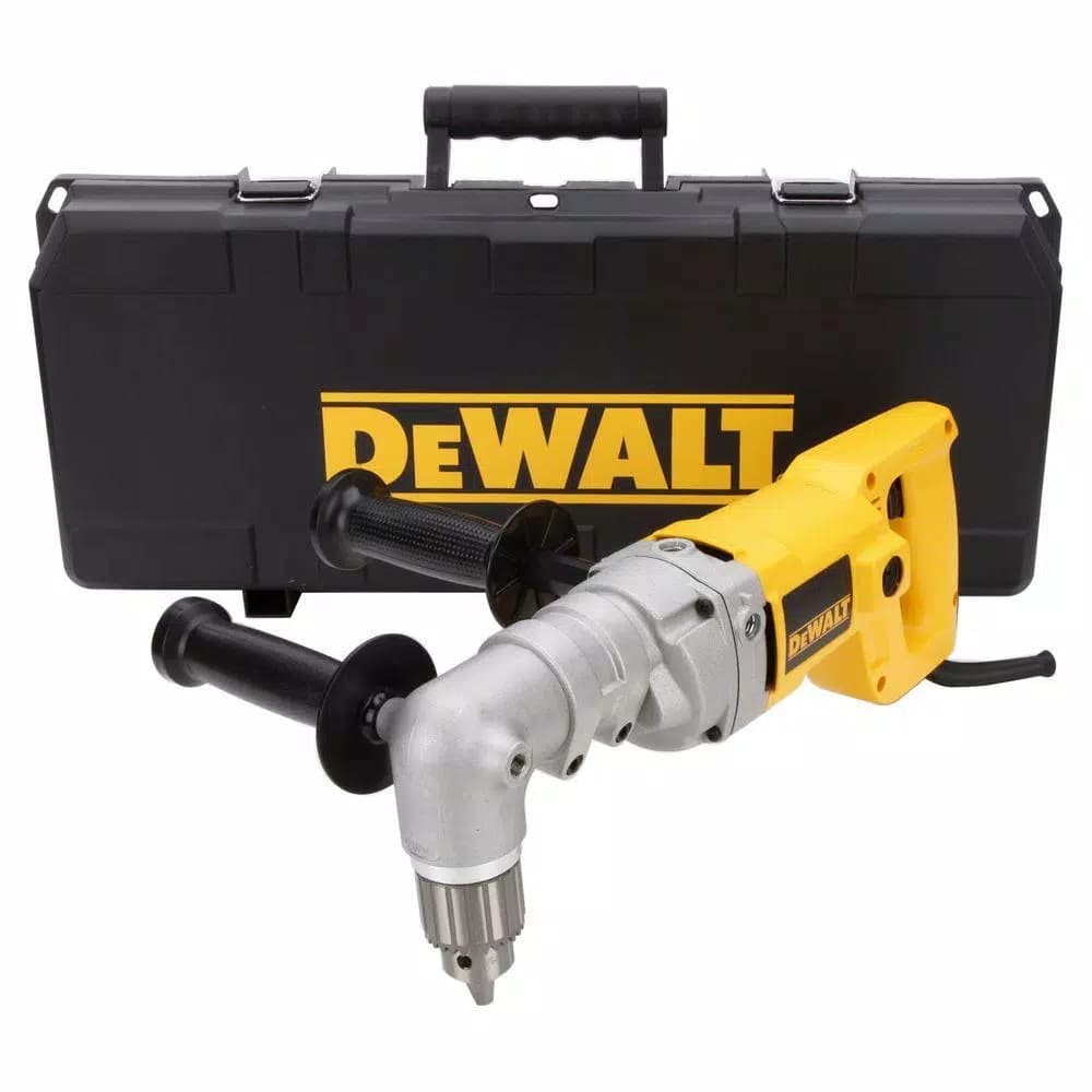 DEWALT DW120K 7 Amp 1/2 in. Right Angle Drill Kit