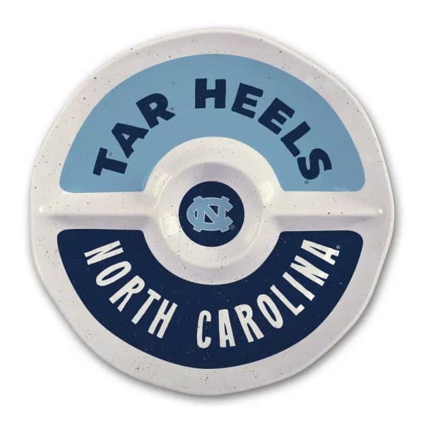 Magnolia Lane NCAA Officially Licensed 15 in. Melamine Chip and Dip Serving Tray