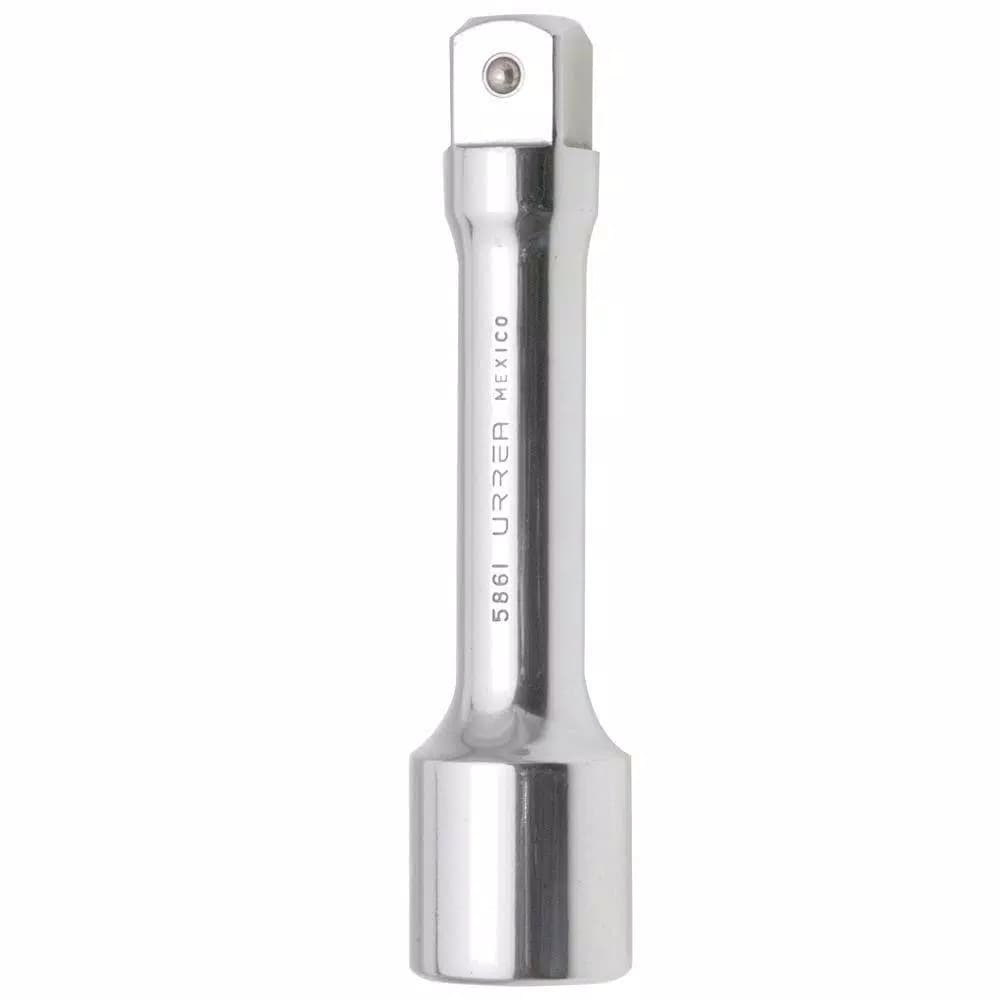 URREA 1/2 in. Drive 5 in. Socket Extension, Chrome Finish