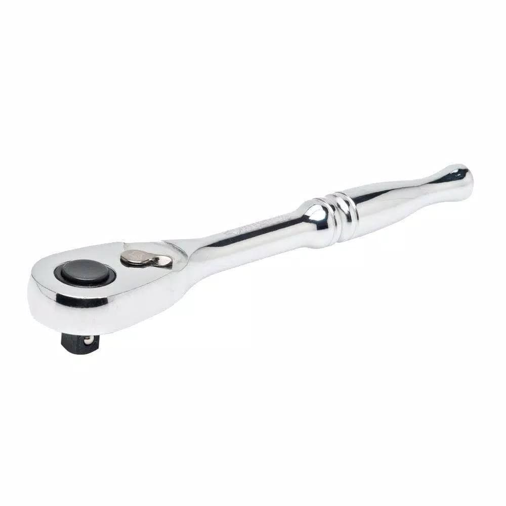Husky 1/4 in. 72-Tooth Full Polish Ratchet