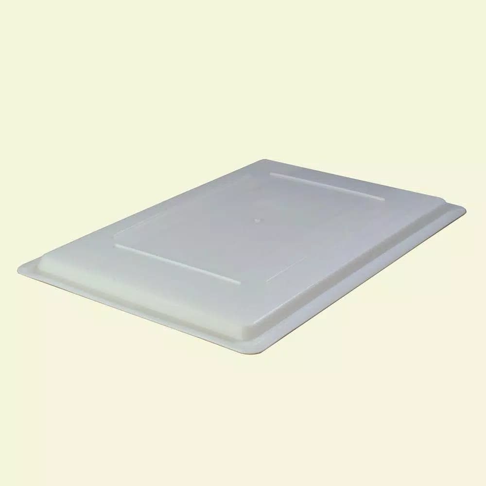 Carlisle LockTight Replacement Lids for 26 x 18 in. Polyethylene Food Storage Boxes, White (Case of 6)