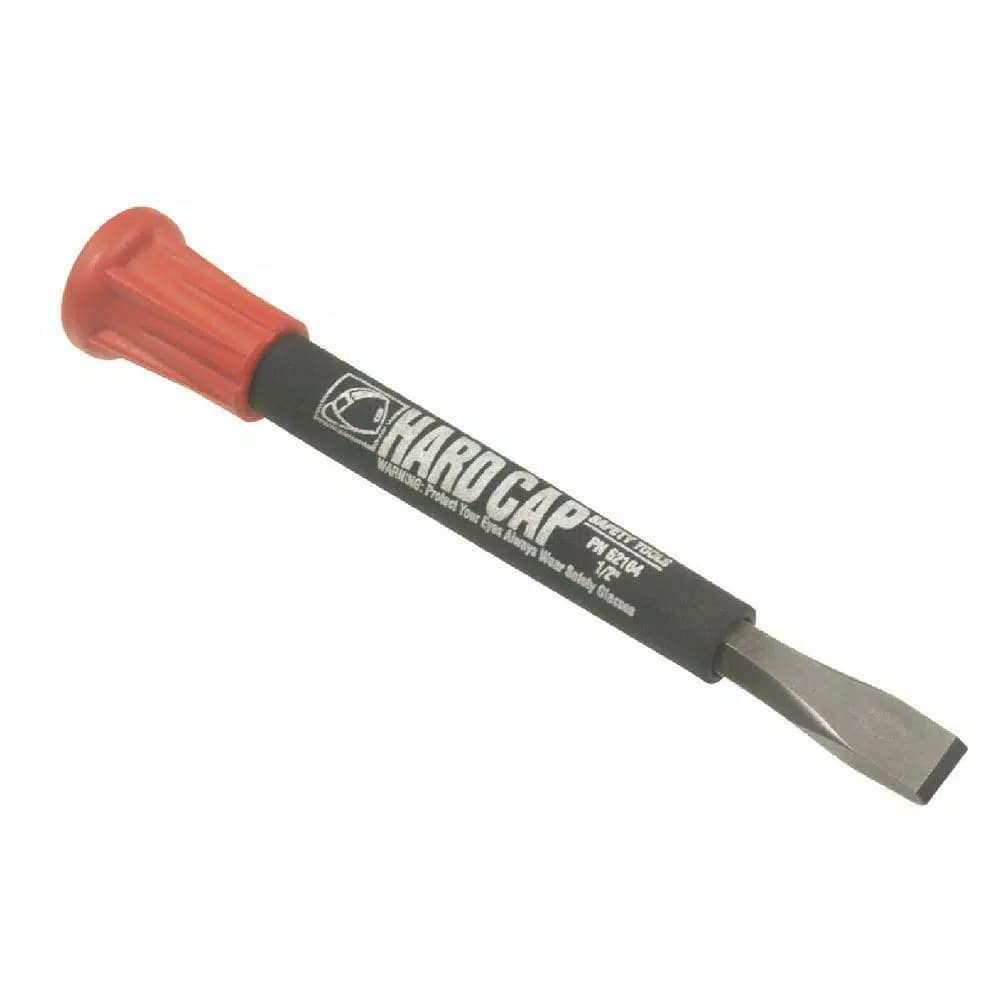 Mayhew HardCap 1/2 in. x 7 in. Cold Chisel with Reinforced Polymer Cap