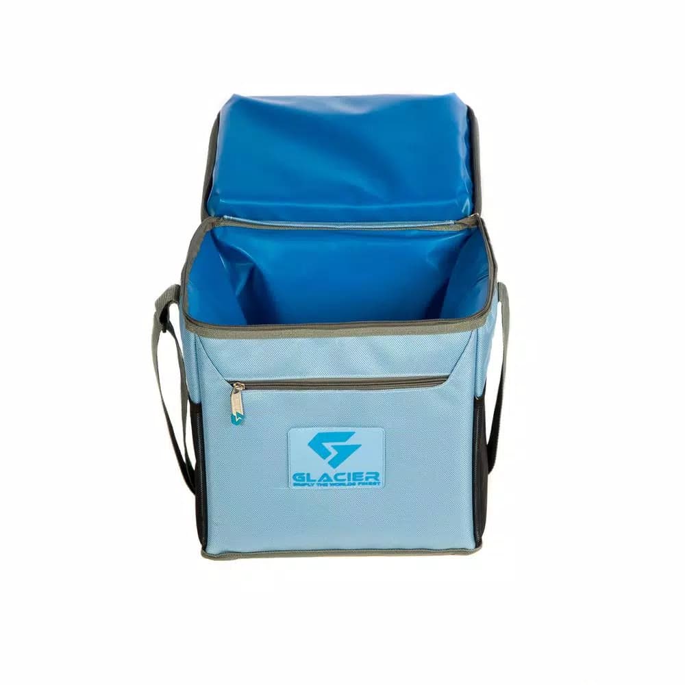 Glacier Coolers IceCube 18 Qt. Grey Soft-Side Portable Lunch Cooler