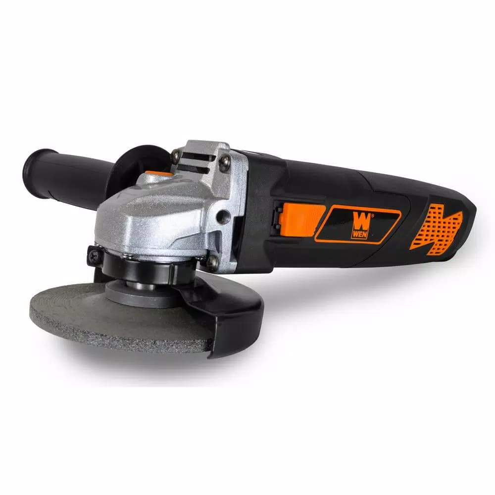 WEN 4.5-in. 7 Amp Corded Angle Grinder with 11,000 RPM