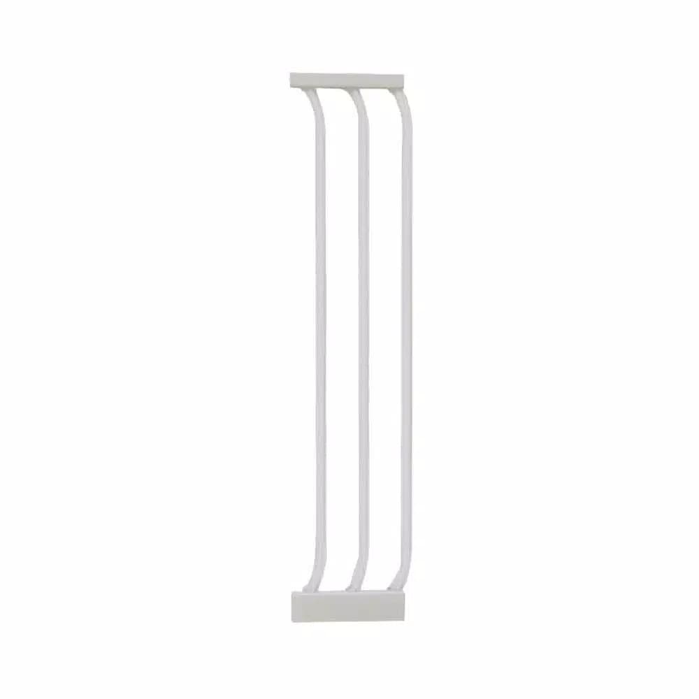 Dreambaby 7 in. Gate Extension for Chelsea Standard Height Child Safety Gates, White