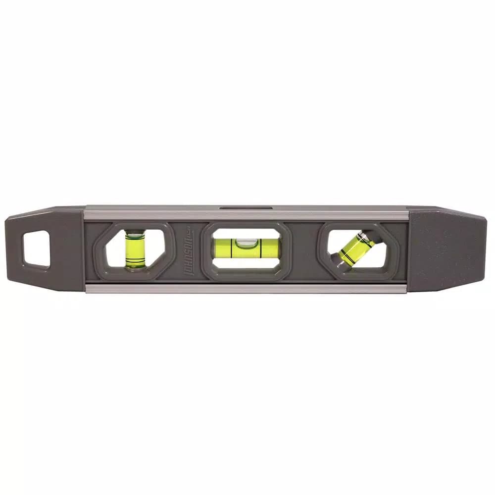 Johnson 9 in. Magnetic Torpedo Level with V-Groove