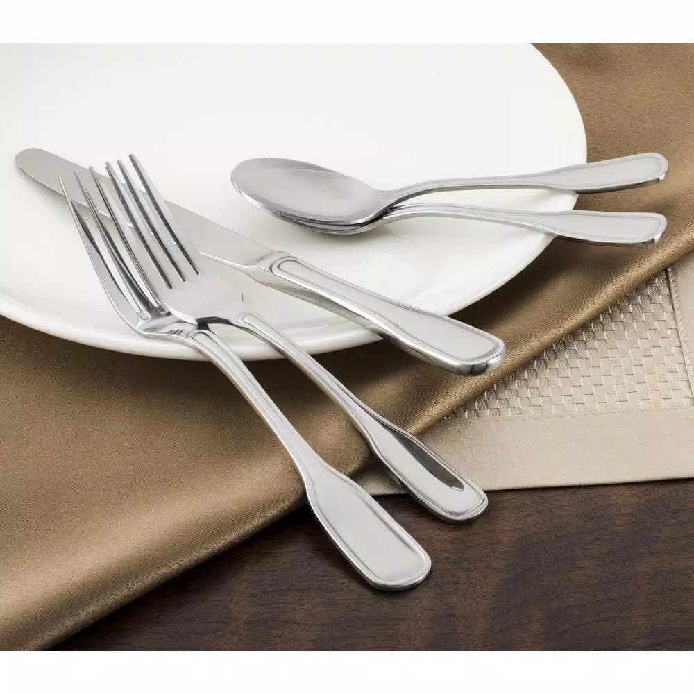 Utica Cutlery Co. Utica Cutlery Company Saville 20-Piece Stainless Steel Flatware Set