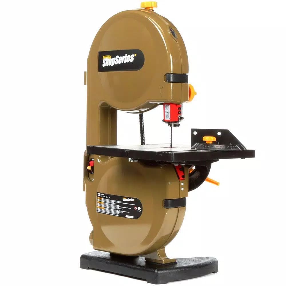 Shop Series Rockwell 9 in. Band Saw with Work Light, 2.5 Amp, 59.5 in. Blade