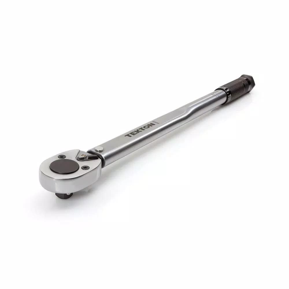 TEKTON 1/2 in. Drive Click Torque Wrench, 10-150 ft.-lb.