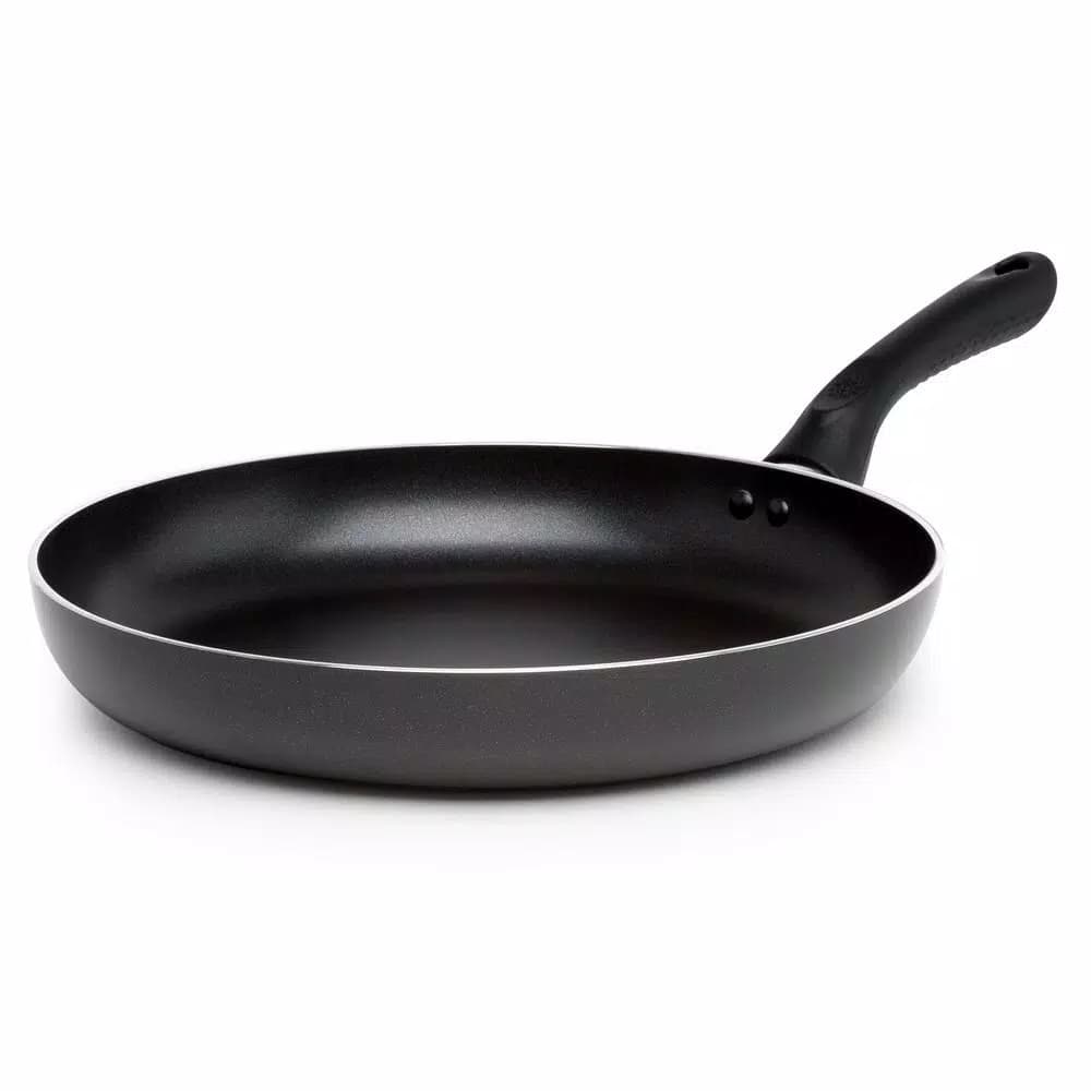 Ecolution Artistry 12.5 in. Aluminum Nonstick Frying Pan, Slate