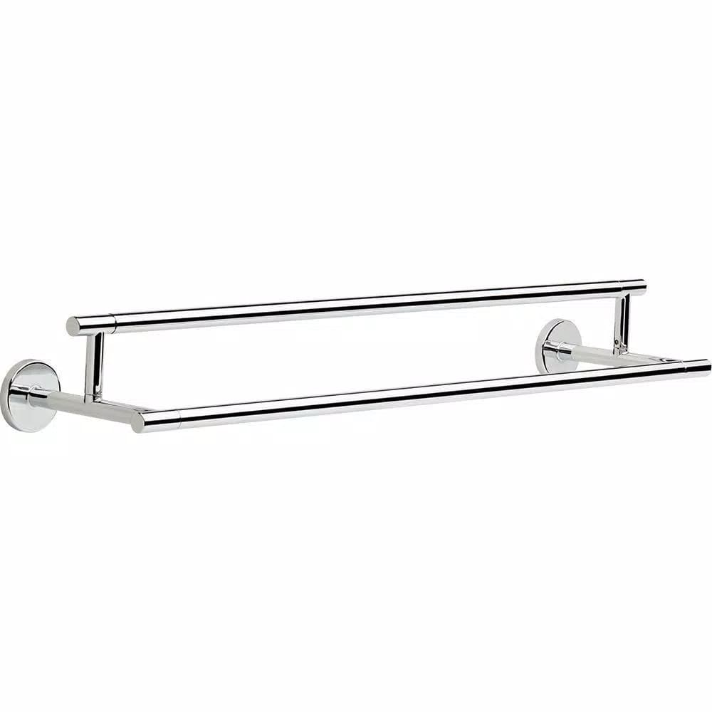 Delta Trinsic 24 in. Double Towel Bar, Chrome