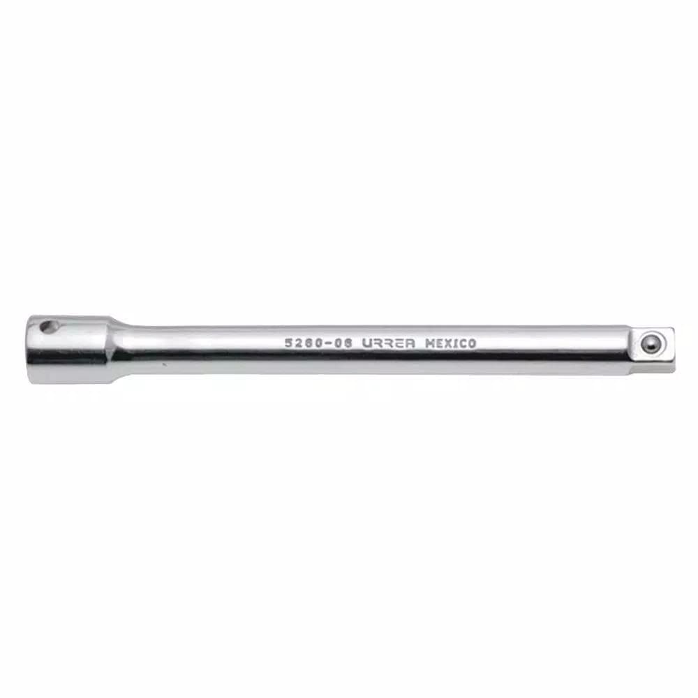 URREA 3/8 in. Drive 6 in. Socket Extension, Chrome Finish