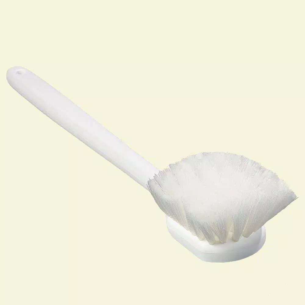 Carlisle 20 in. Nylon Utility Scrub Brush with Long Handle, Medium Stiff Bristles (Case of 12)