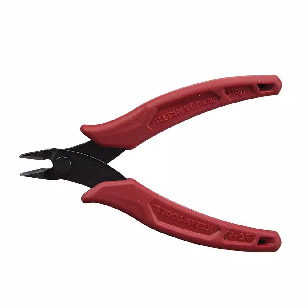 Klein Tools 5 in. Light-Weight Precision Flush Cutter for Soft Wire up to 16 AWG