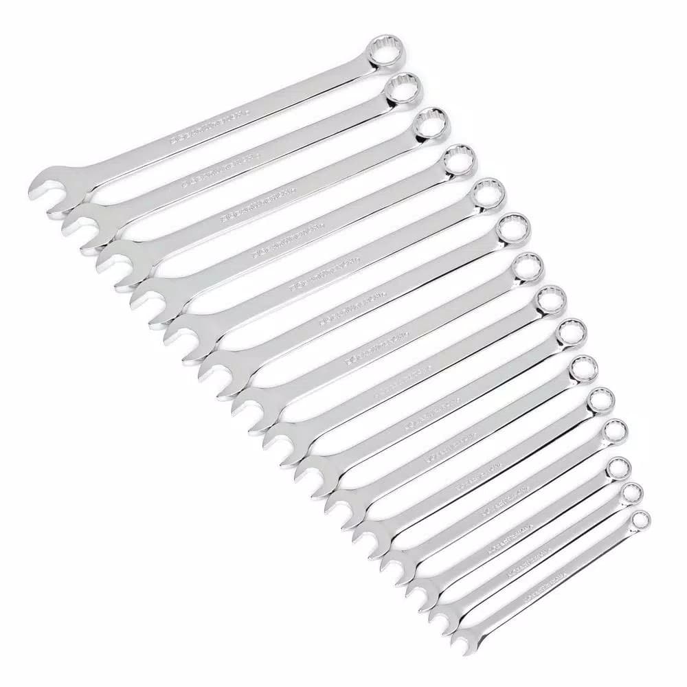 GEARWRENCH 15-Piece Metric Combination Wrench Set