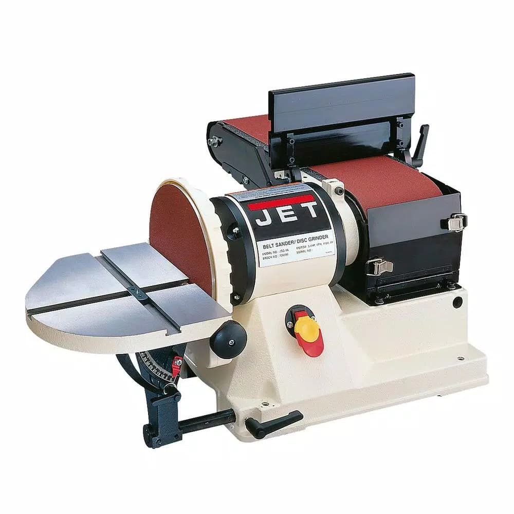 JET JSG-96 3/4 HP Benchtop Belt and 9 in. Disc Sander, 115V