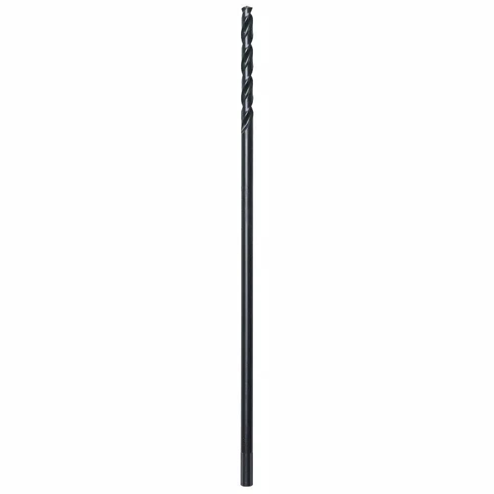 Milwaukee 1/4 in. x 12 in. Thunderbolt Black Oxide Twist Drill Bit