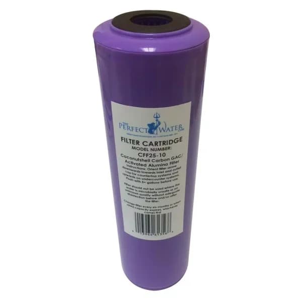 Perfect Water Technologies Home Master Jr. F2 Replacement Water Filter - Fluoride & Chlorine Removal