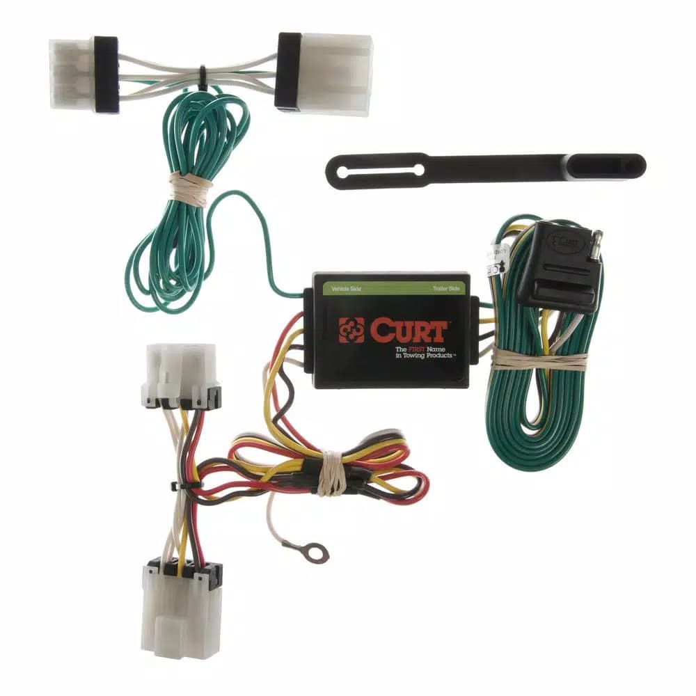 CURT Custom Vehicle-Trailer Wiring Harness with 4-Way Flat Output for Nissan Pathfinder