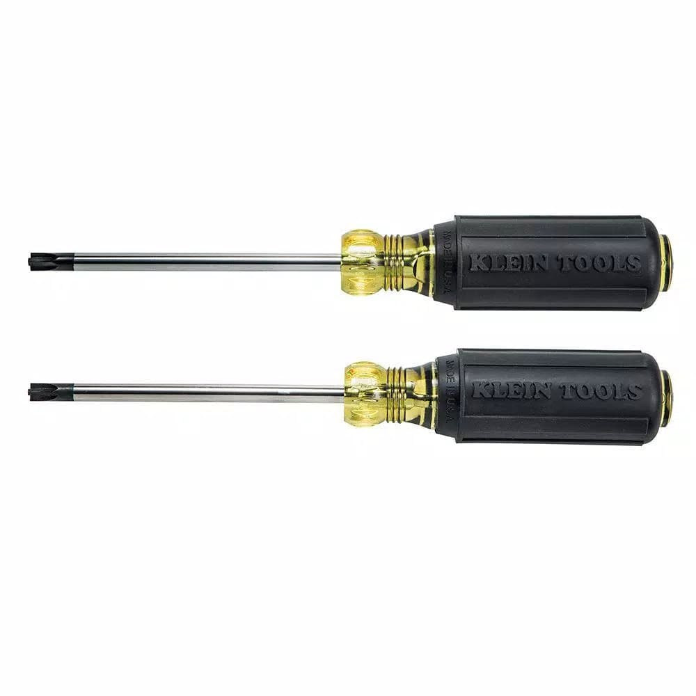 Klein Tools 2-Piece Combination Tip Screwdriver Set with Cushion-Grip Handles