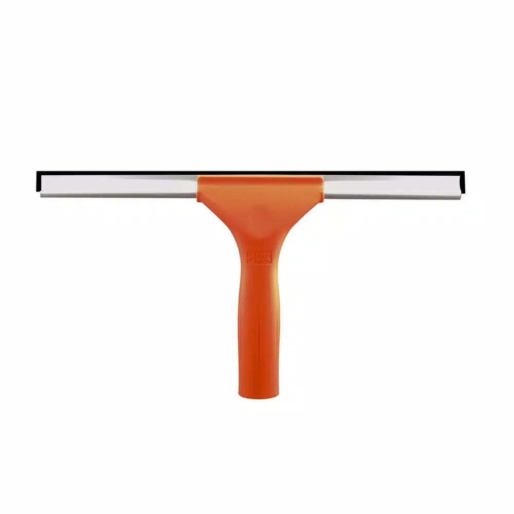 HDX 12 in. Window Squeegee with Rubber Blade and Ergonomic Handle