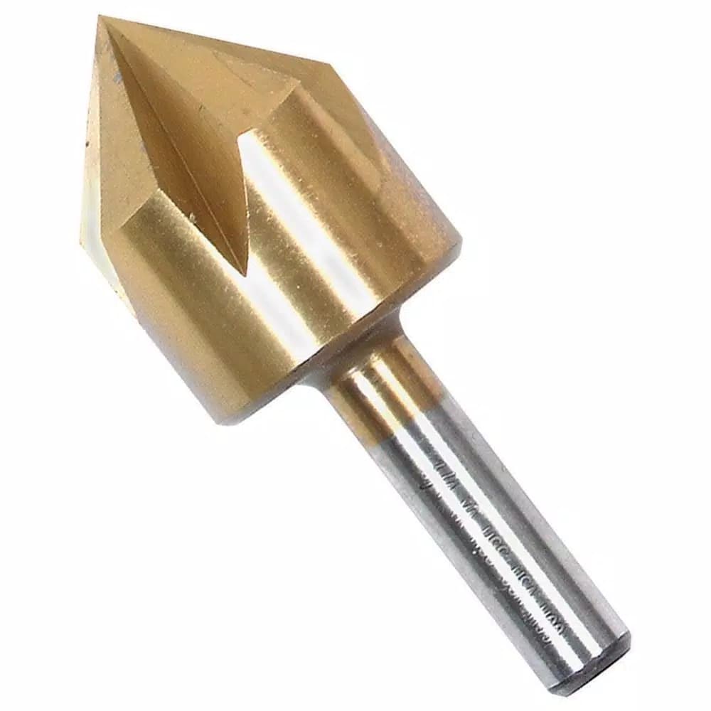 Bosch 1/2 in. Titanium Countersink Drill Bit with 1/4 in. Straight Shank