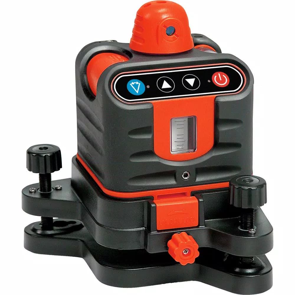 Johnson Manual-Leveling Rotary Laser Level with 800 ft. Range and Dual Scan Modes