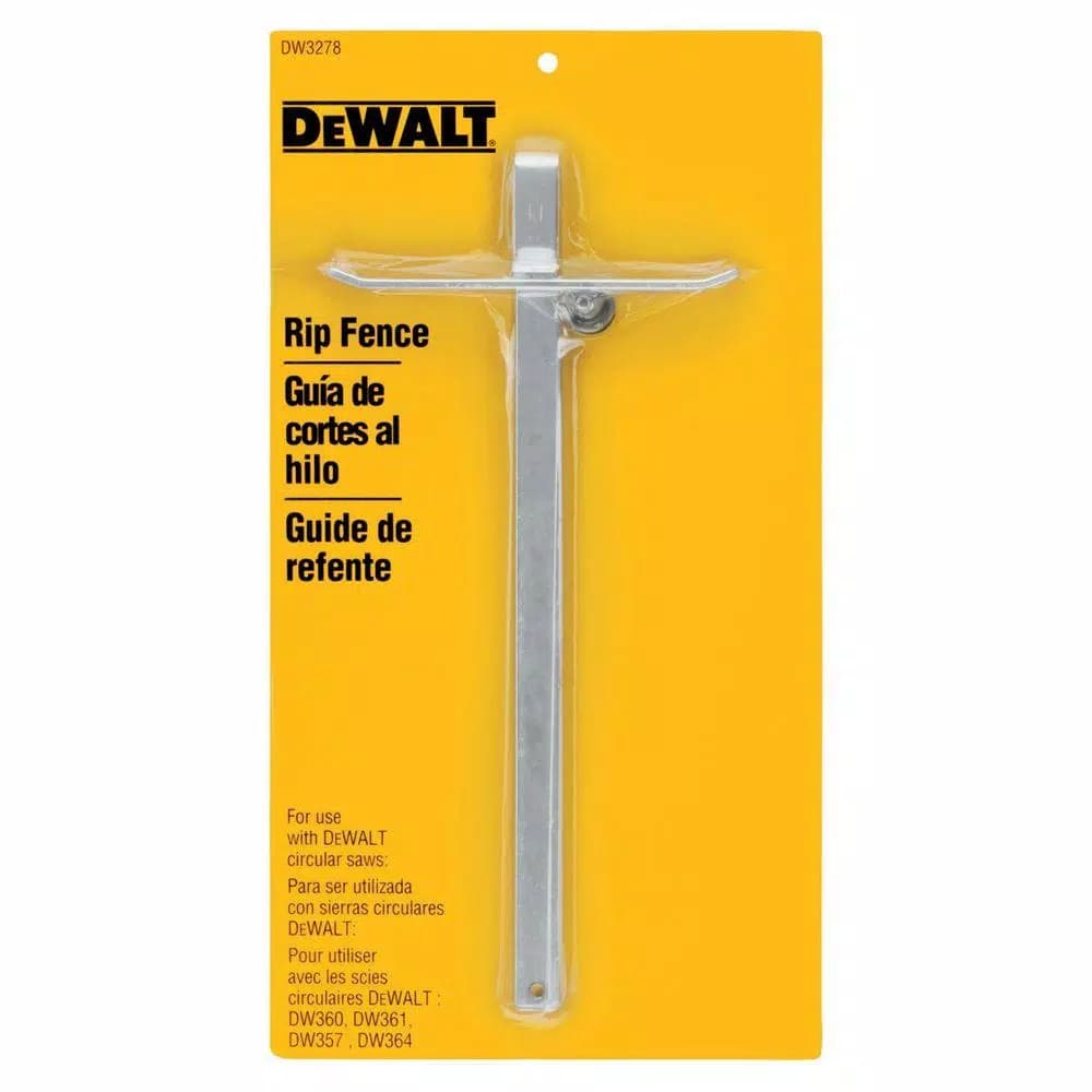 DEWALT All-Metal Rip Fence for Circular Saws