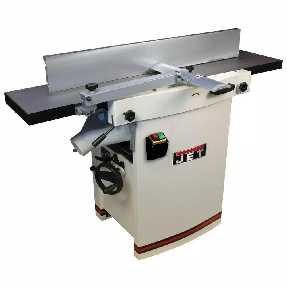 Jet JJP-12 12 in. 3 HP Industrial Woodworking Planer and Jointer Combo with Closed Stand