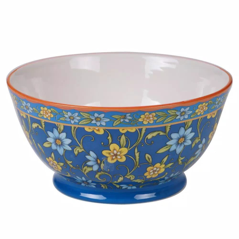 Certified International Torino 10 in. Earthenware Deep Serving Bowl, Multi-Colored