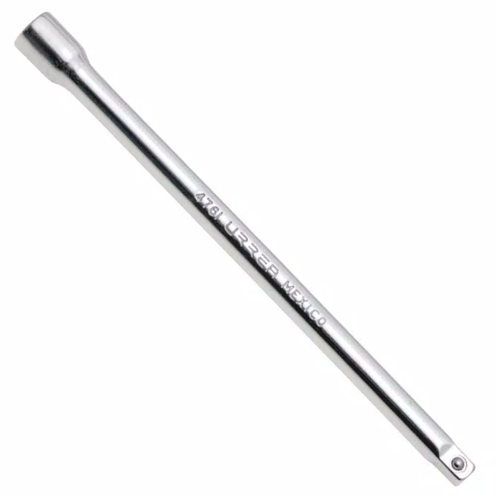 URREA 1/4 in. Drive 6 in. Socket Extension, Chrome Finish