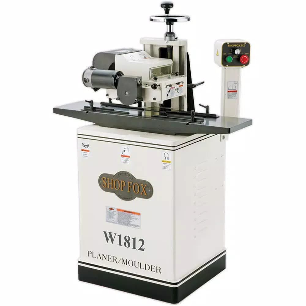Shop Fox 2 HP 7 in. Planer/Moulder with Stand, 240V Variable-Speed Feed