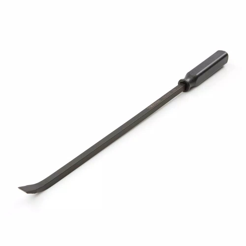 TEKTON 25 in. Angled Tip Pry Bar with Steel Striking Cap