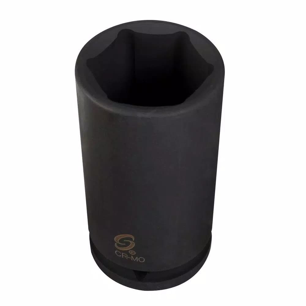 SUNEX TOOLS 1-11/16 in. 3/4 in. Drive 6-Point Deep Impact Socket