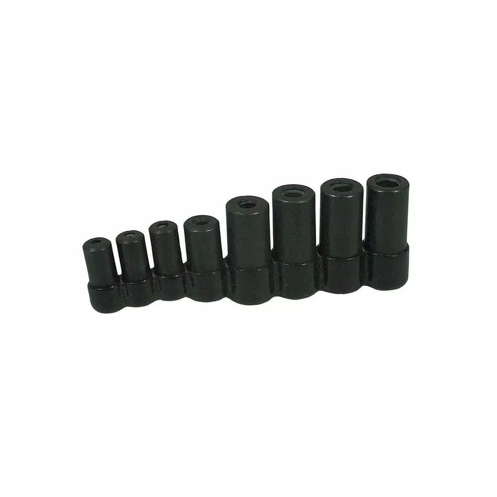 Lisle 8-Piece Metric Tap Socket Set, Deep Impact Sockets for MCTI Taps up to 1/2 in and 1/8 in NPT