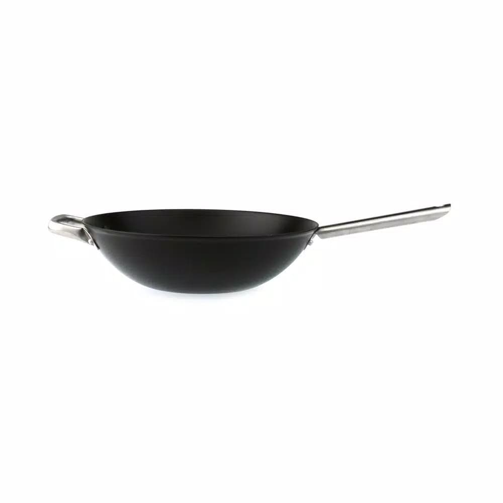 BergHOFF Geminis 12.5 in. Spun Cast Iron Wok with Nonstick 3-Layer Ceramic Coating