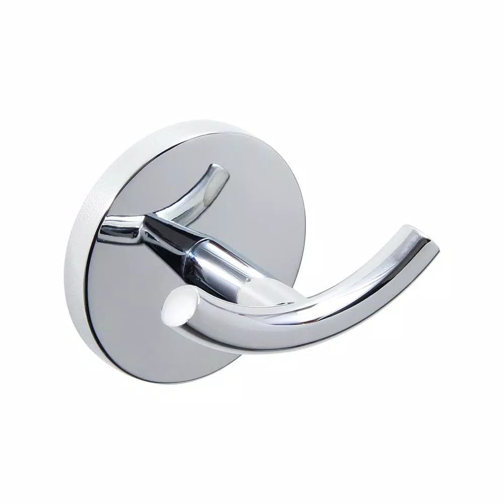 Dyconn Monterey Series Double Robe Hook - Brushed Nickel