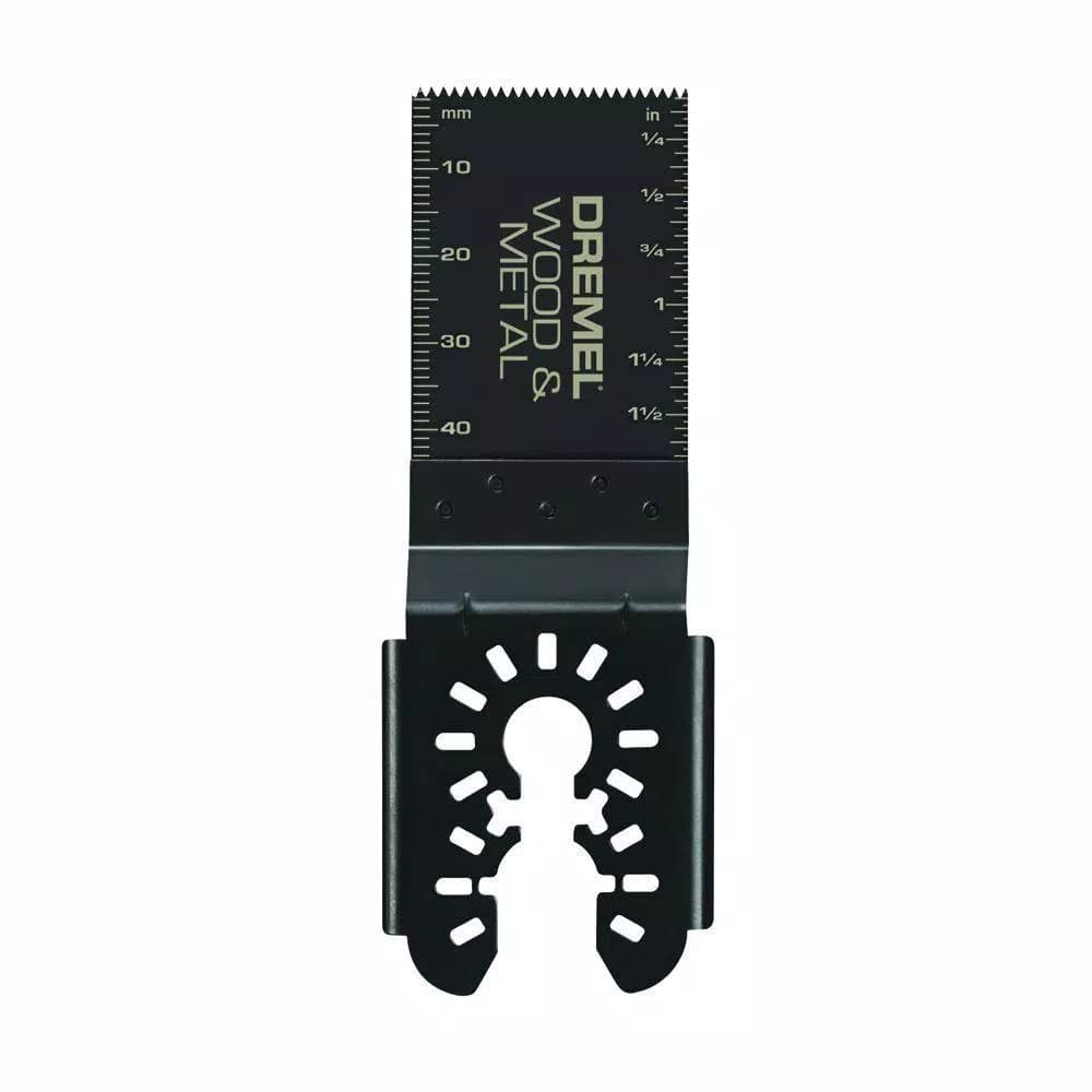 Dremel Multi-Max 1-5/8 in. Bi-Metal Oscillating Tool Flush Cut Blade for Wood and Metal